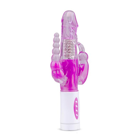 Easytoys Raving Rabbit - 3-haruline vibraator (roosa)