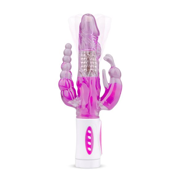 Easytoys Raving Rabbit - 3-haruline vibraator (roosa)