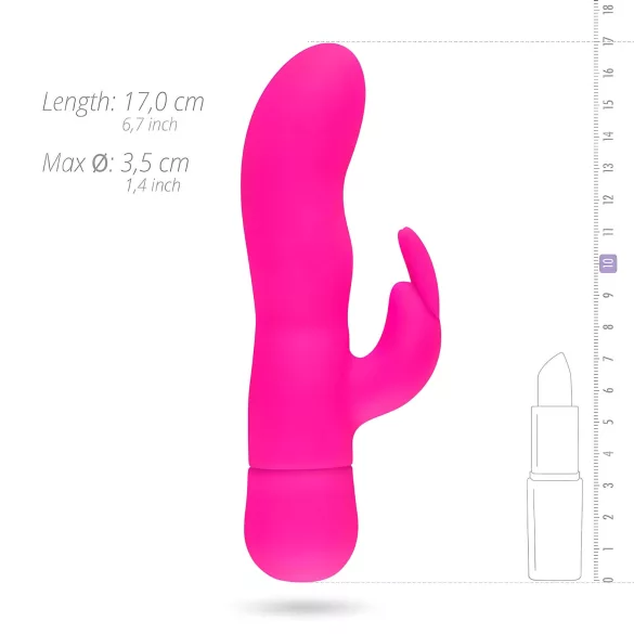 Easytoys Mad Rabbit - kliitorivibraator jänesega - roosa