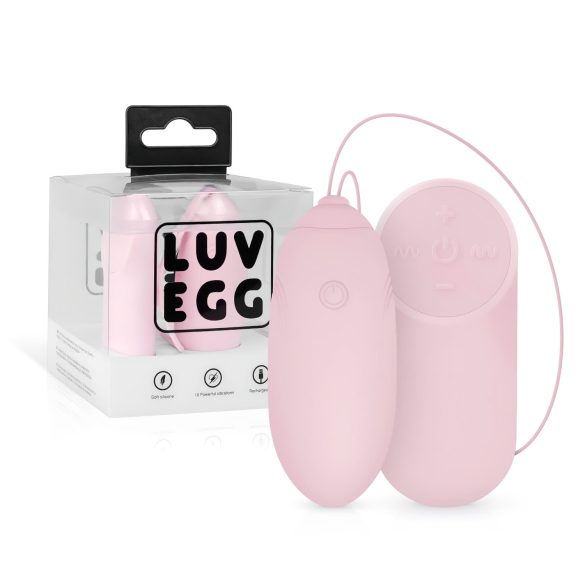 LUV EGG - juhtmeta vibraatorimuna akuga (roosa)