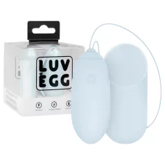   LUV EGG - kantav akutoitel raadiosignaaliga vibromuna (sinine)
