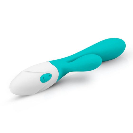 Good Vibes Only Blis Rabbit - Rechargeable vibrator with tickle lever (turquoise)