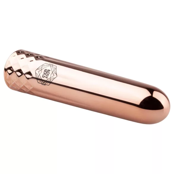 Rosy Gold Mini - vibraator - väike, aku, roosakaskuldne