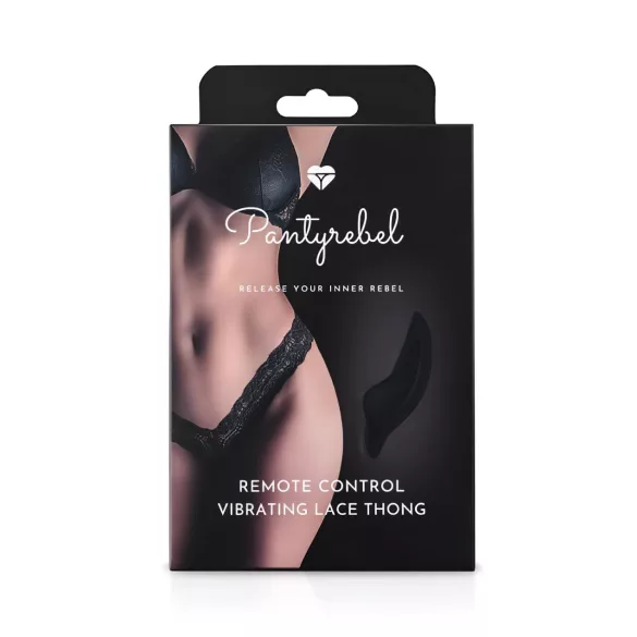 Pantyrebel - must, akuga töötav, raadiopuldiga pits-stringvibraator (S-L)