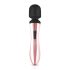 Rosy Gold Wand Curve - laetav, masseeriv vibraator (rosekuld)