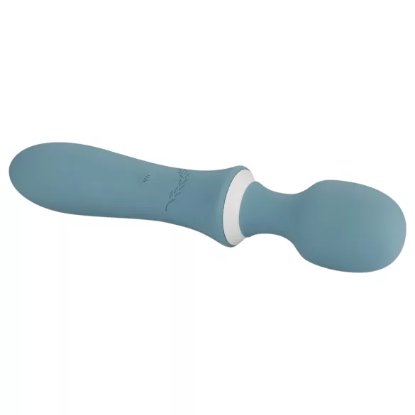 Bloom Orchid Wand - aku vibraator massaažiks - türkiissinine