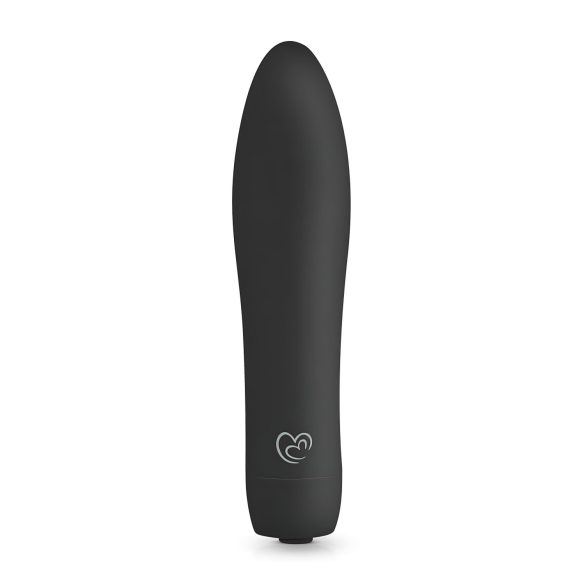 Easytoys Velvet Vibe - laetav must vibraator