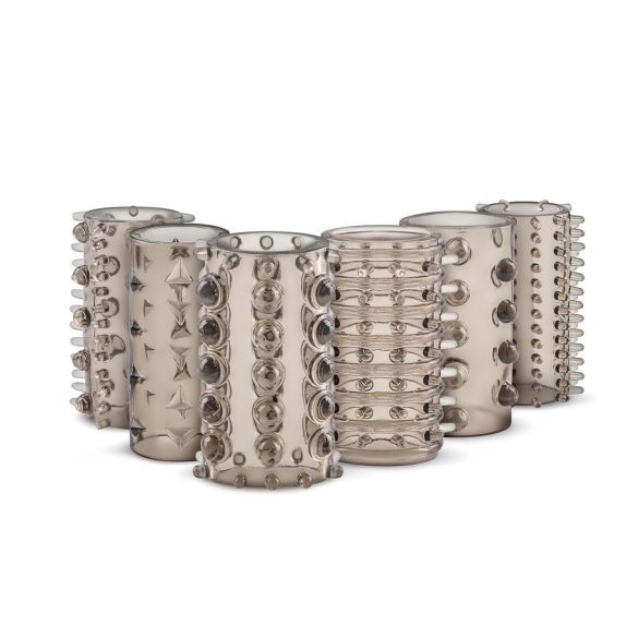 Easytoys - peenisemansettide komplekt - hall - 6 tk