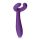 Easytoys Paar - laetav, veekindel paarivibraator (lilla)