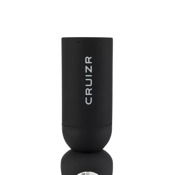 CRUIZR CS08 - automaatne akupumbaga peenisepump - must/läbipaistev