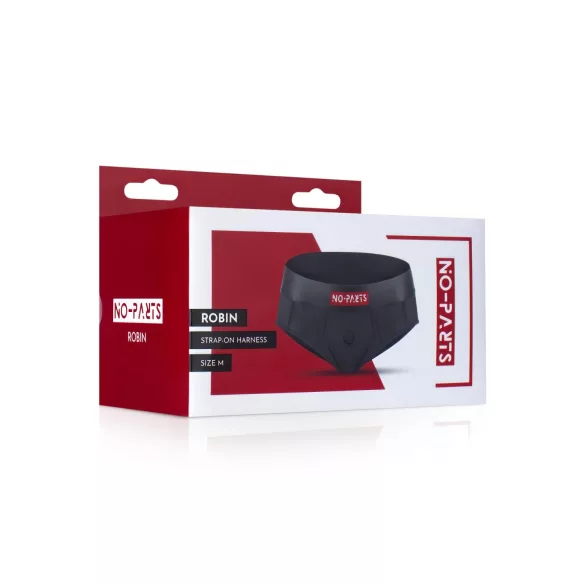No-Parts Robin - strap-on aluspüksid - must - M