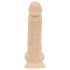 Real Fantasy Ashton - munanditega realistlik dildo - 20,5 cm naturaalne