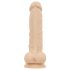 Real Fantasy Ashton - munanditega realistlik dildo - 20,5 cm naturaalne