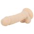 Real Fantasy Ashton - munanditega realistlik dildo - 20,5 cm naturaalne