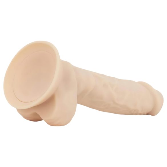 Real Fantasy Ashton - munanditega realistlik dildo - 20,5 cm naturaalne