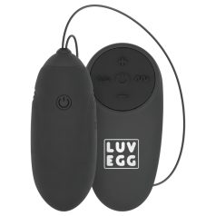 LUV EGG - juhtmevaba vibraator-muna - laetav - must