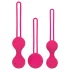 Easytoys LoveBalls - tupikukuulide komplekt - 3 osaline - roosa