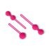 Easytoys LoveBalls - tupikukuulide komplekt - 3 osaline - roosa