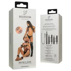   Bedroom Fantasies - kinni sidumise komplekt - 4-osaline - must