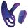 Hueman Infinity Ignite - vibreeriv peenise- ja munandirõngas (lilla)
