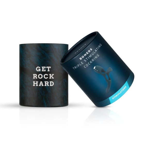 Boners - vibreeriv kliitoristimulaatoriga peenis- ja munandirõngas