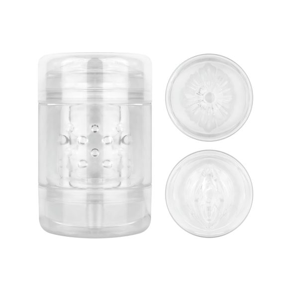 FPPR. - kahepoolne masturbaator - vagiina ja anaal - läbipaistev