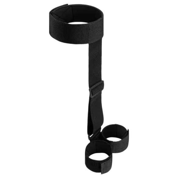 Bedroom Fantasies - kaelarihm ja käerauad - pehme - must