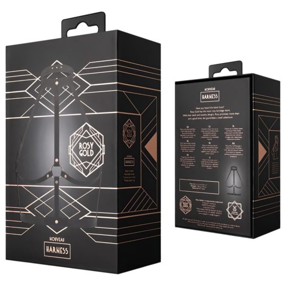 Rosy Gold - kehavöö - must/roosakuld