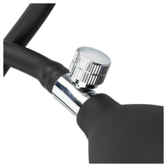 EasyToys - täispuhutav anaalplugg - must