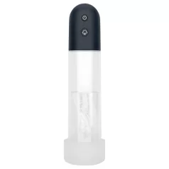   Boners - automaatne peenisepump-masturbator (läbipaistev-must)