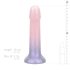EasyToys Mermaid - sädelev dildo - 15 cm (roosa)
