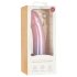 EasyToys Mermaid - sädelev dildo - 19 cm (roosa)