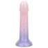EasyToys Mermaid - sädelev dildo - 19 cm (roosa)