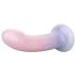 EasyToys Mermaid - sädelev dildo - 19 cm (roosa)