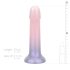 EasyToys Mermaid - sädelev dildo - 19 cm (roosa)