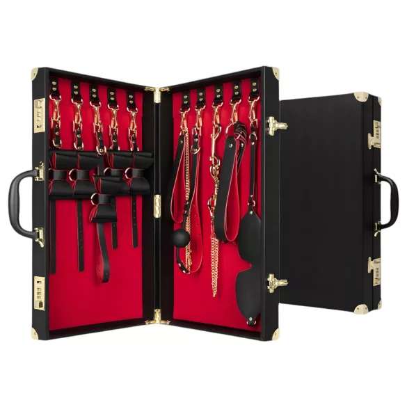 Bedroom Fantasies - BDSM komplekt 13 osa - must - kohver
