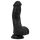 Easytoys - realistlik must munanditega dildo - 12 cm