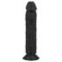 Easytoys - realistlik dildo - 17,5 cm - must
