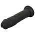 Easytoys - realistlik dildo - 17,5 cm - must