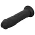 Easytoys - realistlik dildos - 22,5 cm - must