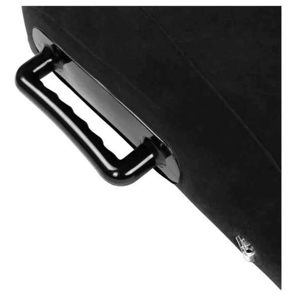 Bedroom Fantasies - täispuhutav sekspadi käepidemetega - must