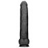 BUTTR Dingo - hiiglaslik realistlik dildo - 43 cm (must)