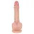Real Fantasy Declan - naturaalne eesnahaga dildo (nahatooni) - 18 cm