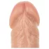 Real Fantasy Troy - elutru dildoprotees liikuva nahaga (ihutooni) - 25 cm