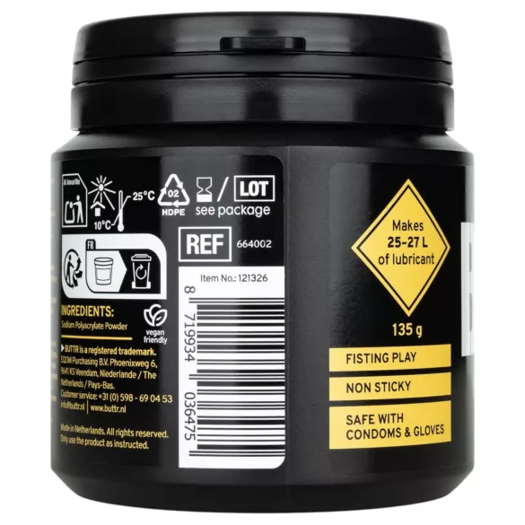 BUTTR - pulbriline kohene libesti (135 g)