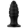 BUTTR Aftershock - hiiglaslik anaalpunn (must) - 23 cm