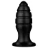 BUTTR Aftershock - hiiglaslik anaalpunn (must) - 23 cm
