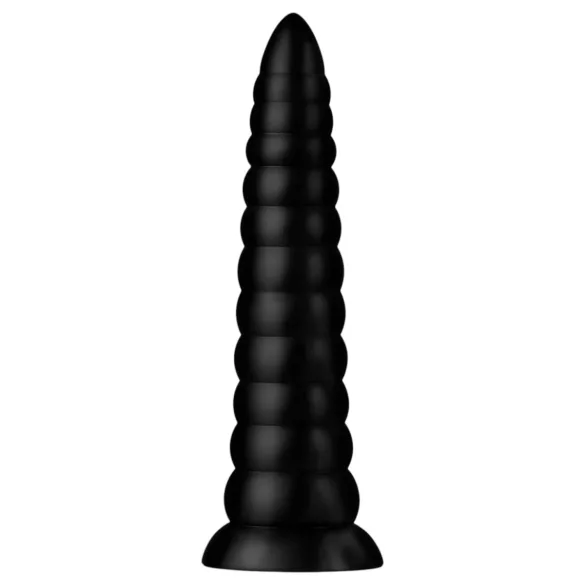 BUTTR Caterpiller - hiiglaslik anaalpunn (must) - 29 cm