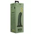 BUTTR Double Ribbed - hiiglaslik sooneline anaaltapp (must) - 26 cm