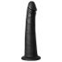 Kiiroo elutruudusega vaakumdildo - 19 cm (must)